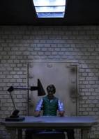 Dark Night Returns Joker with Interrogation Room Diorama (Batman) Custom Diorama / Playset