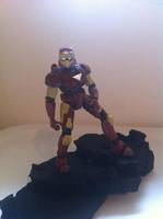 Halo Avengers Iron Man (Halo) Custom Action Figure