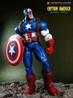 Olivetti-Style Captain America (Marvel Legends) Custom Action Figure
