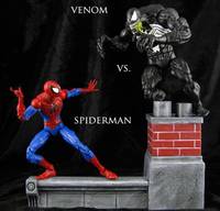 Spiderman & Venom (Marvel Legends) Custom Action Figure