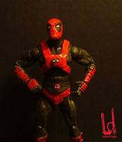 MOTUC Style Deadpool (Masters of the Universe) Custom Action Figure