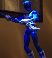 Triceratops (Blue Power Ranger) (Power Rangers) Custom Action Figure
