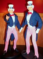 Uncle Sam from the Freedom Fighters (DC Direct) Custom Action Figure