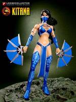 Kitana (Mortal Kombat) Custom Action Figure
