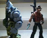 Bebop and Rocksteady (Teenage Mutant Ninja Turtles) Custom Action Figure