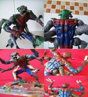 The MAN-SPIDER (Spider-Man Mutated into Spider Creature) (Spider-Man) Custom Action Figure