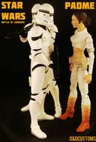 PADME AMIDALA ATTACK of the CLONES (Star Wars) Custom Action Figure