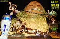 Jabba's PALACE DIORAMA ROTJ (Star Wars) Custom Diorama / Playset