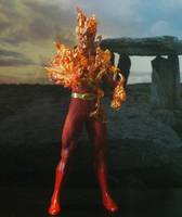 Human Torch V2 (Avengers) Custom Action Figure