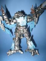 Ice Megatron Voyager (Transformers) Custom Action Figure