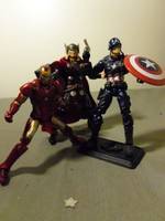 Avenger Repaints (Marvel Universe) Custom Action Figure