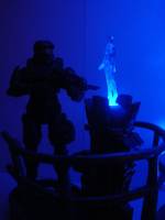 Cortana Light up Terminal ( Version 2) (Halo) Custom Action Figure