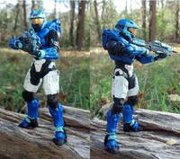 "X" Armor Spartan (Halo) Custom Action Figure