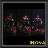 Nova (Marvel Universe) Custom Action Figure