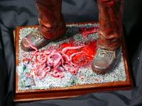 Blood Zombie (Walking Dead) Custom Action Figure