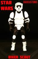Biker Scout on Speeder (Star Wars) Custom Action Figure