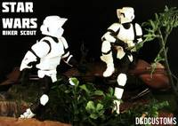 Biker Scout on Speeder (Star Wars) Custom Action Figure