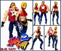 Blue Mary (Fatal Fury) Custom Action Figure