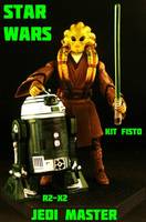 Kit Fisto Jedi Master Knight (Star Wars) Custom Action Figure