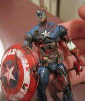 Zombie Captain(Colonel) America (Captain America) Custom Action Figure