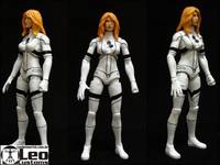 Sue Richards, the Invisible Woman (Marvel Legends) Custom Action Figure