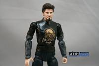 The Avengers Tony Stark in His Black Sabbath Shirt (Marvel Legends) Custom Action Figure