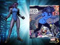 Grey She-Hulk (Marvel vs Capcom) Custom Action Figure