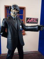 Vic Rattlehead V2 (Black Label Edition) (DC Universe) Custom Action Figure