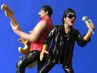 U2 - Bono/Edge (Rock Stars) Custom Action Figure