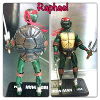 TMNT Raphael (Teenage Mutant Ninja Turtles) Custom Action Figure