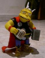 Barney Thor (Simpsons) Custom Action Figure