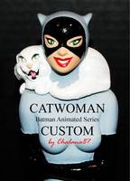 Catwoman Statue from Batman Animated Series (Batman Animated) Custom Statue / Bust