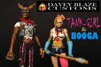 Tank Girl & Booga: Tank- Girl (DC Universe) Custom Action Figure