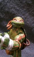 War Paint Michelangelo  TMNT (Teenage Mutant Ninja Turtles) Custom Action Figure