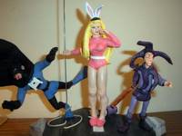 Merryman and Dumb Bunny of the Inferior Five (DC Universe) Custom Action Figure