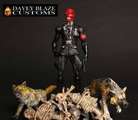 Red Skull W/ Custom German Sheperds (Marvel Legends) Custom Action Figure