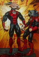 Red Lantern Skallox (Green Lantern) Custom Action Figure