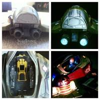 Obi-Wan's Jedi Starfighter (Star Wars) Custom Action Figure