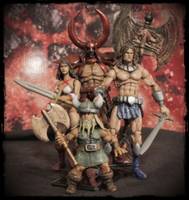 Golden Axe Heroes with Death Adder (Misc) Custom Action Figure