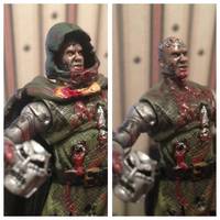Zombie Dr. Doom (Zombies) Custom Action Figure