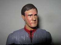 Captain M'k'n'zy with USS Excalibur Captains' Chair (Star Trek) Custom Action Figure