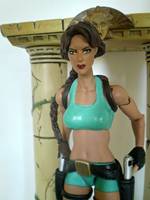 Top Cow Comic Style Lara Croft (Tomb Raider) Custom Action Figure