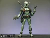 X-Force Deadpool Bowen-Inspired (Marvel Legends) Custom Action Figure