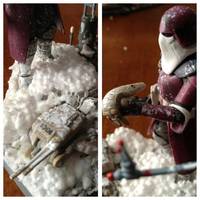 Galactic Marine Diorama (Star Wars Episode III) Custom Diorama / Playset