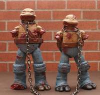 TMNT Michonne and Walkers (Teenage Mutant Ninja Turtles) Custom Action Figure