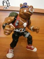 Bebop Cartoon Colors (Teenage Mutant Ninja Turtles) Custom Action Figure