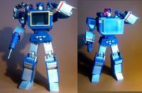 Scratch Build Gladky Masterpiece Soundwave (Transformers) Custom Action Figure