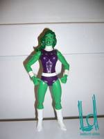Darkstar, She-Hulk & Misty Knight (Early Works:Ladies Night) (Marvel Legends) Custom Action Figure