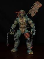 Michelangelo Realistic TMNT Ninja Turtle (Teenage Mutant Ninja Turtles) Custom Action Figure