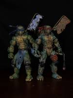 Michelangelo Realistic TMNT Ninja Turtle (Teenage Mutant Ninja Turtles) Custom Action Figure